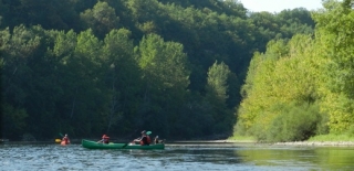  Canoa en la Dordoña 